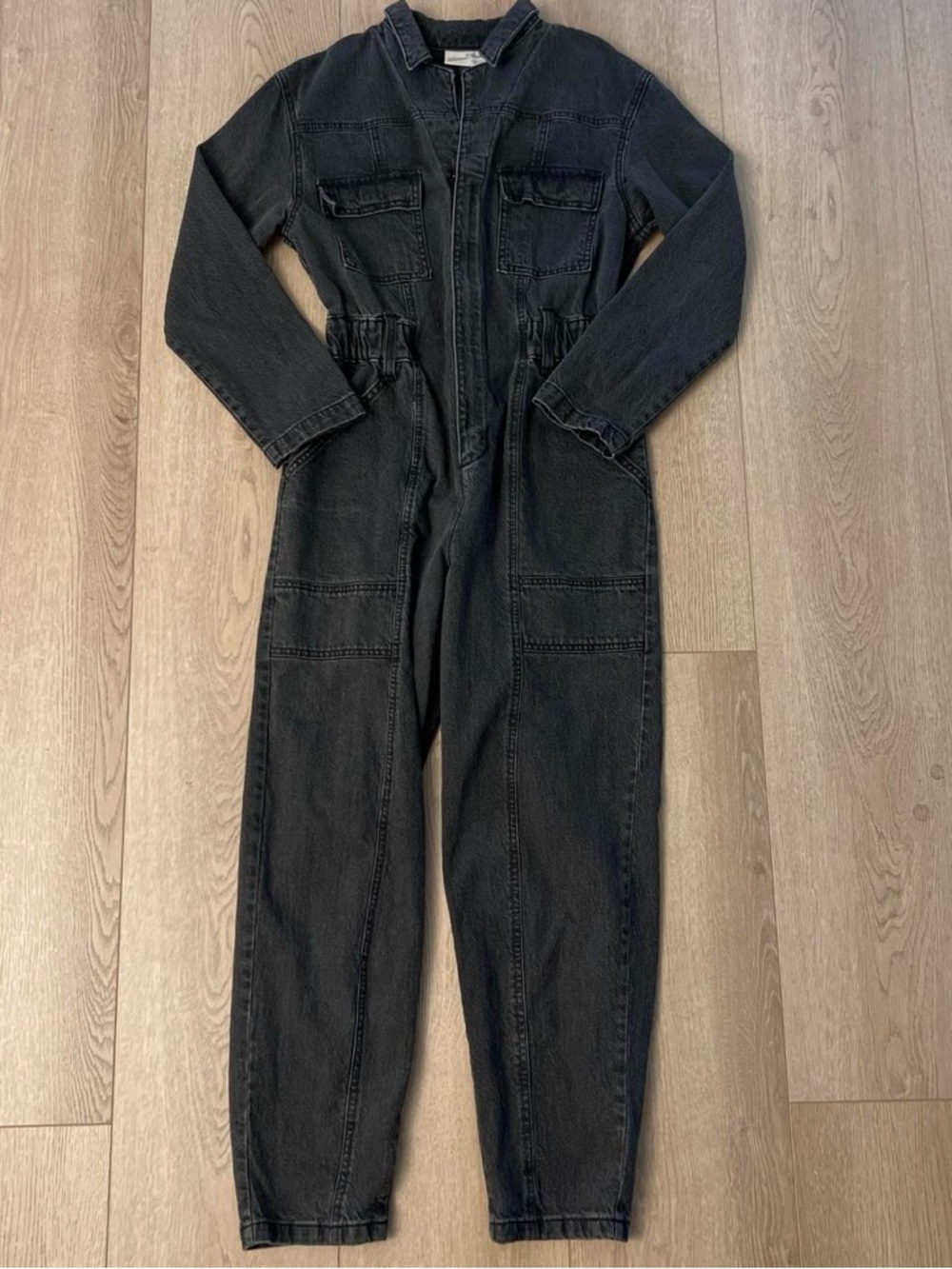 Universal Thread Black Washed Denim Jacket